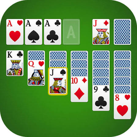 Person playing cards on a wooden table