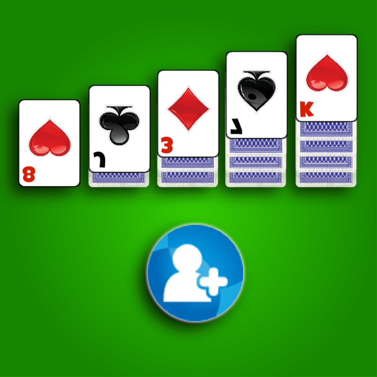 Cards representing Klondike